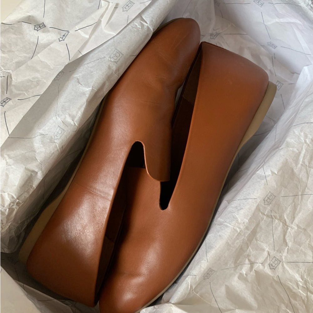 Birdies The Starling loafer in cognac leather